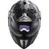 LS2 MX701 EXPLORER HPFC ATLANTIS adventure helma matná-šedá-titan vel.XL